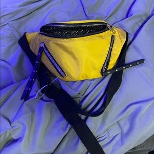 Yellow fanny pack